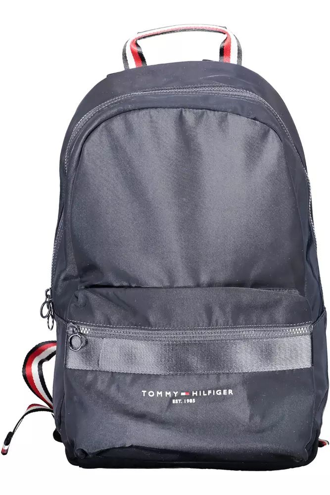 Sleek Blue Urban Backpack with Laptop Compartment