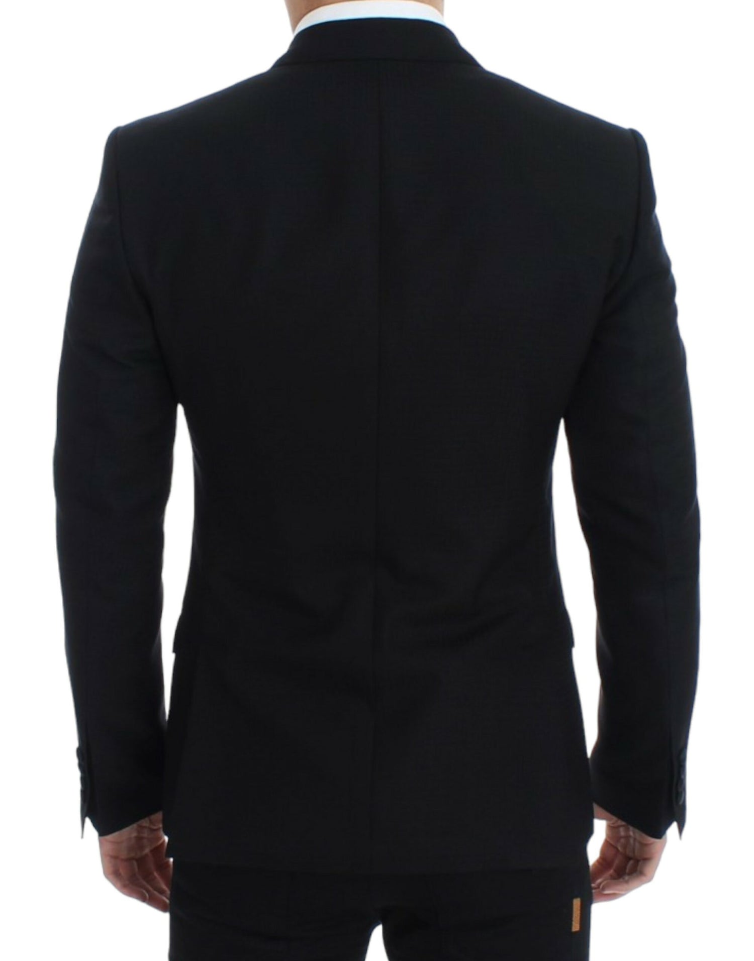 Black wool silk SICILIA blazer