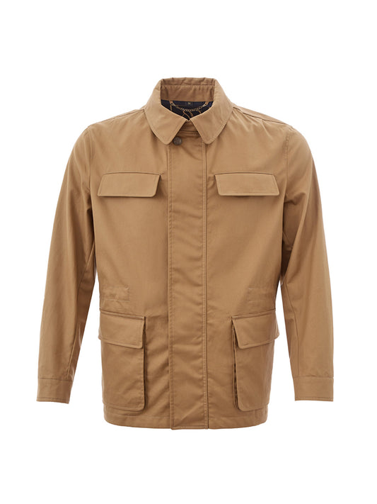 Exquisite Saharan Beige Cotton Jacket