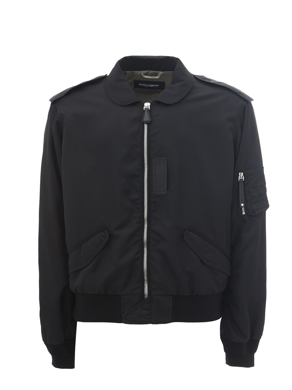 Timeless Black Bomber Jacket