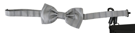 Elegant Silk Gray Tie