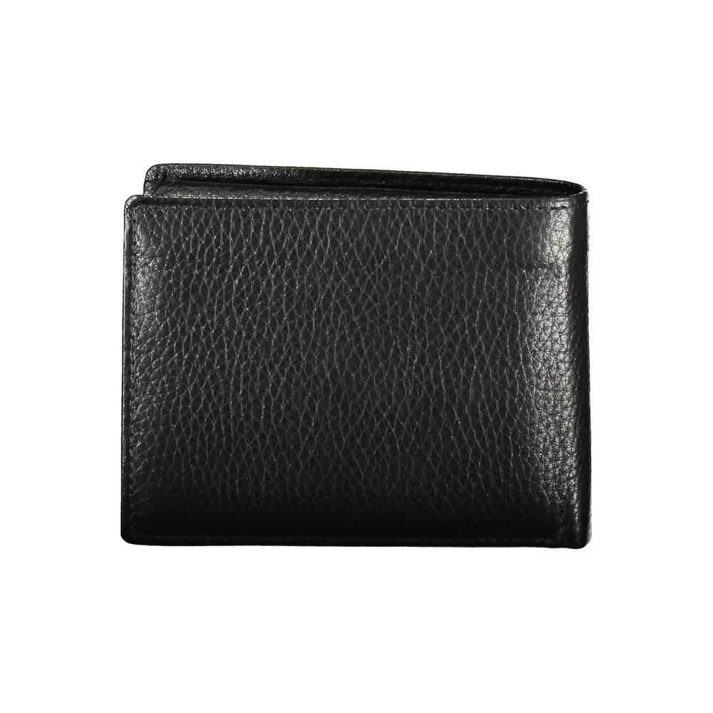 Sleek Dual-Compartment Leather Wallet