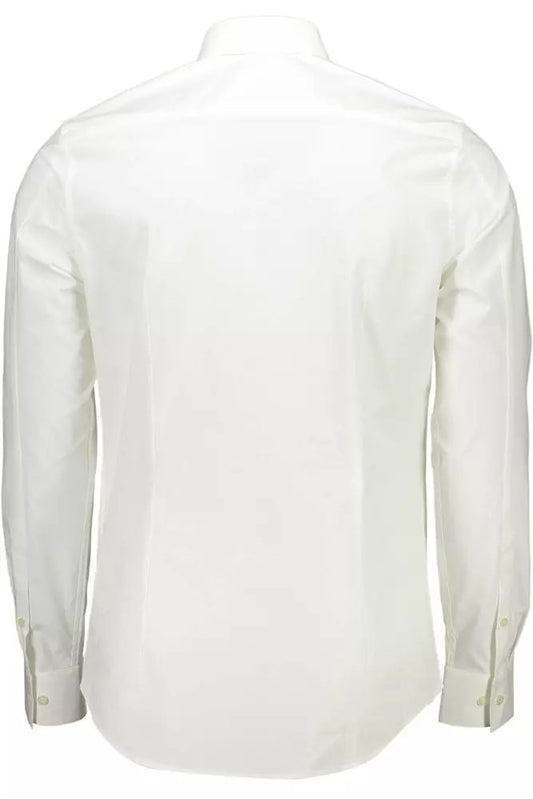 Sleek Slim Fit Italian Collar Shirt