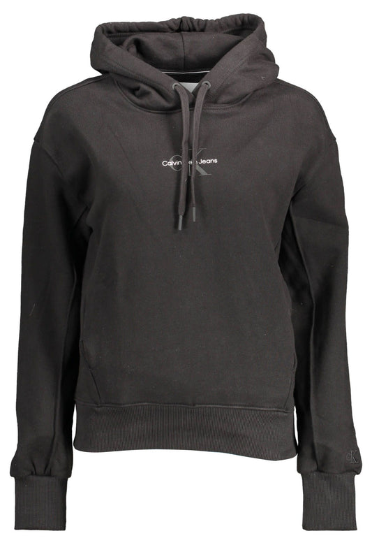 Chic Hooded Sweatshirt with Logo Print