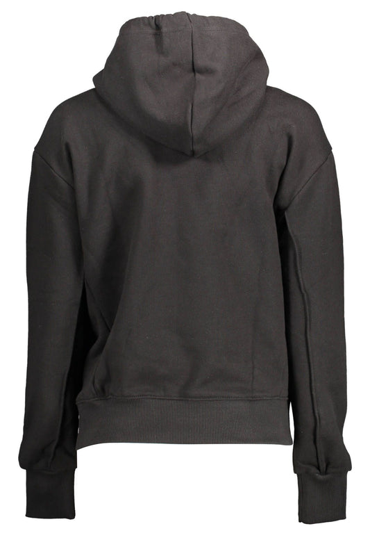 Chic Hooded Sweatshirt with Logo Print