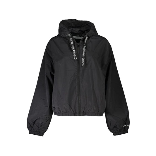 Sleek Long-Sleeved Hooded Sports Jacket