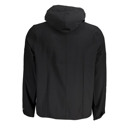 Sleek Hooded Sports Jacket in Breathable Fabric