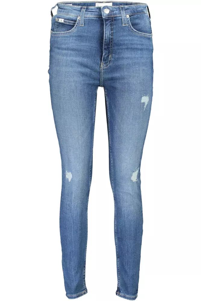 Super Skinny Washed Effect Jeans