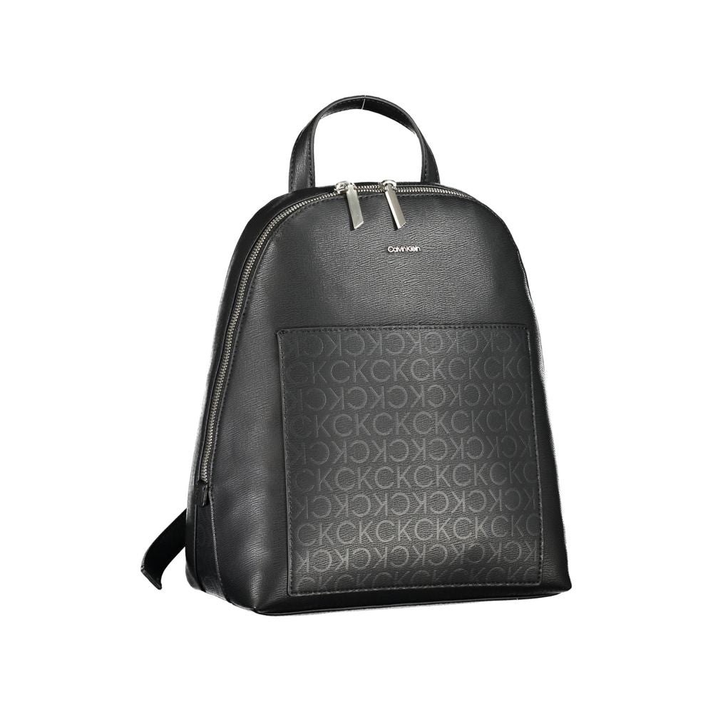 Eco-Chic Designer Backpack With Contrasting Details