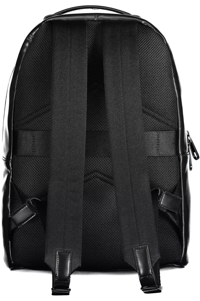 Sleek Black Eco-Conscious Backpack