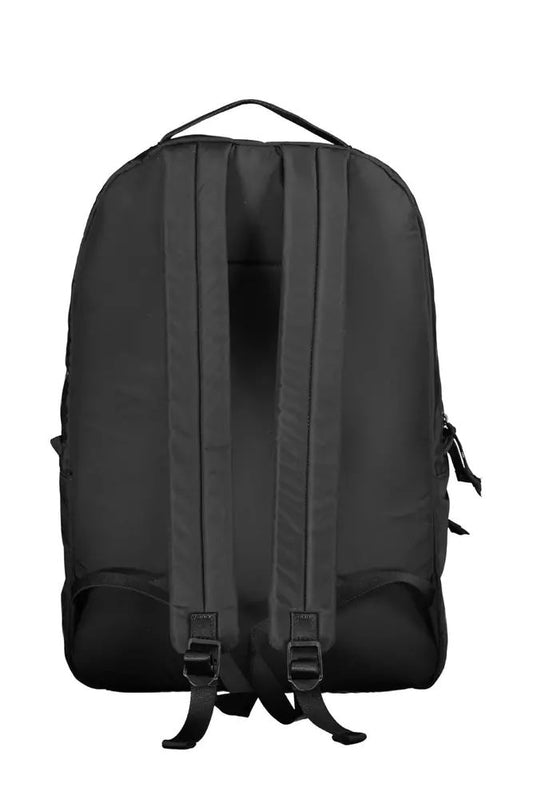 Sleek Waterproof Backpack with Logo Detail