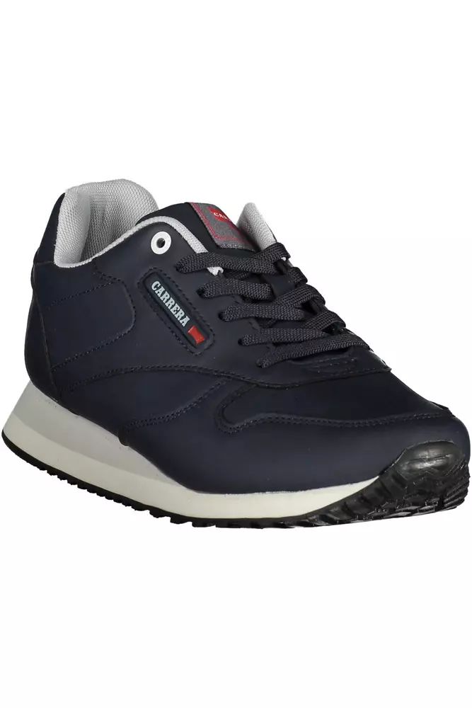 Sleek Blue Carrera Sneaker with Contrasting Detail