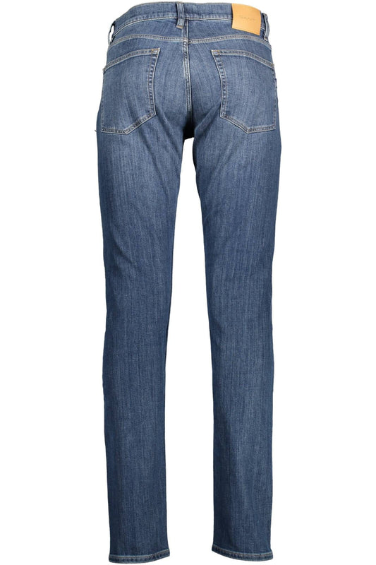 Chic Slim Fit Faded Blue Jeans