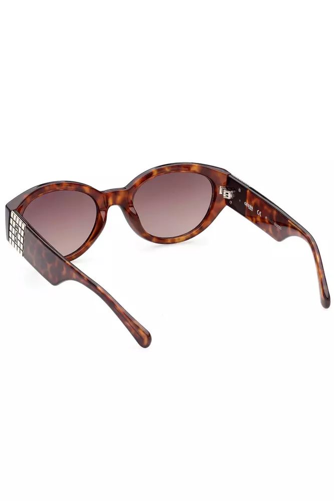 Chic Teardrop Brown Lens Sunglasses