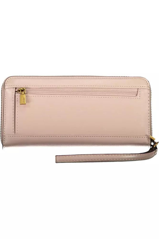 Elegant Pink Multipurpose Ladies' Wallet