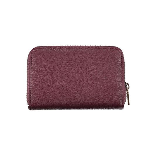 Elegant Purple Multi-Compartment Wallet