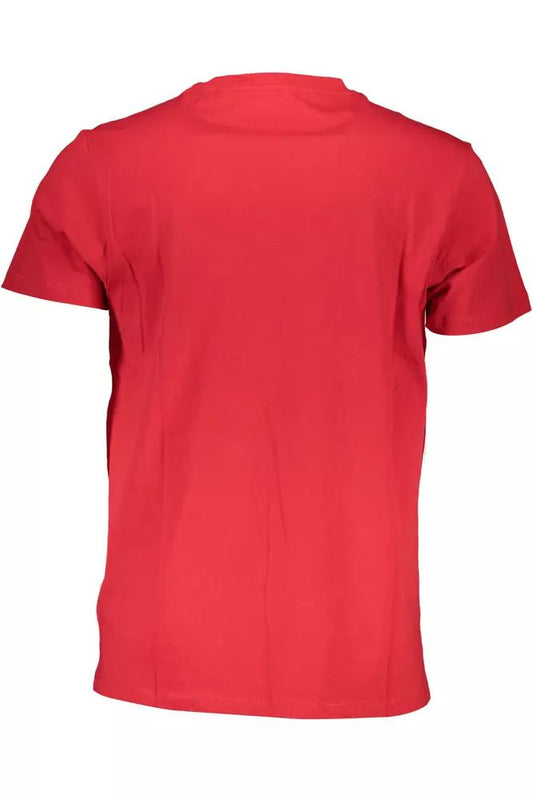 Organic Cotton Logo Tee with Round Neck