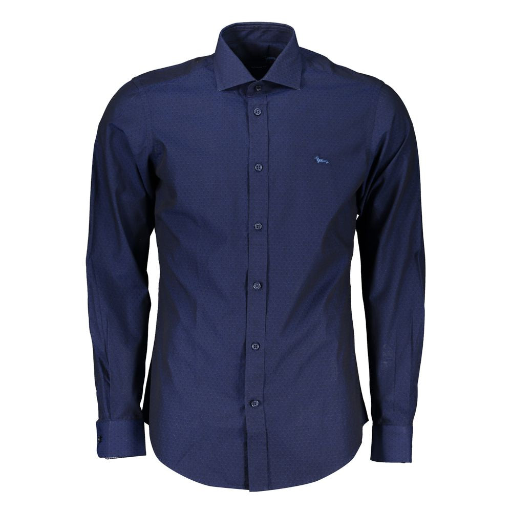 Elegant Slim Fit Long Sleeve Men's Shirt