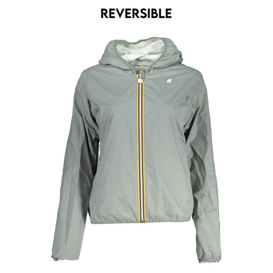 Reversible Hooded Long Sleeve Jacket