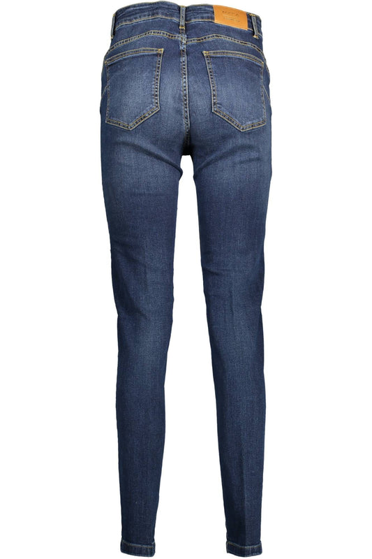 Chic Blue Stretch Denim Jeans