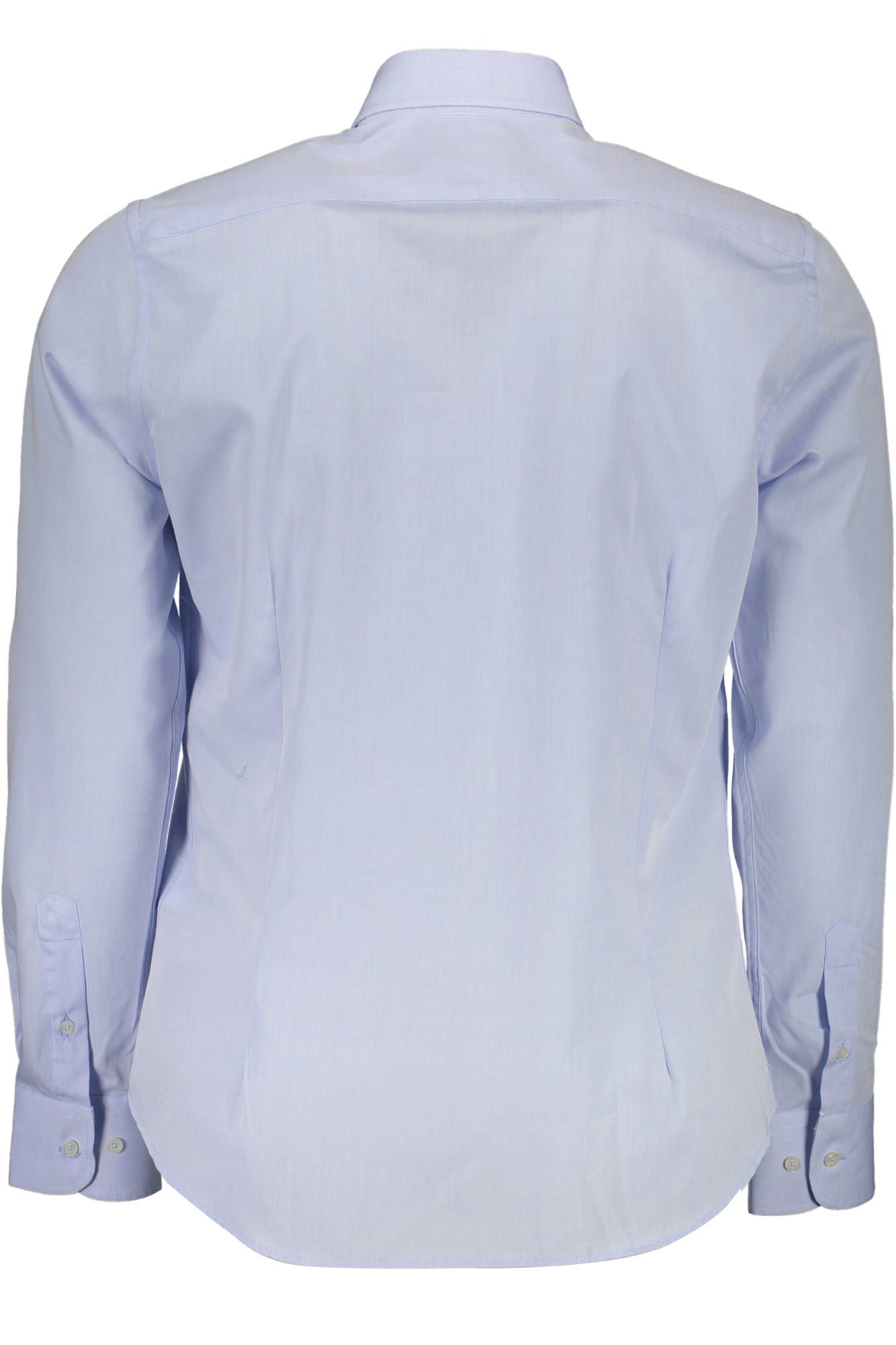 Elegant Light Blue Cotton Shirt