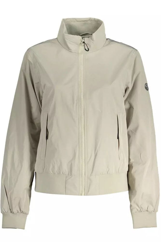 Chic Water-Resistant Long-Sleeved Jacket