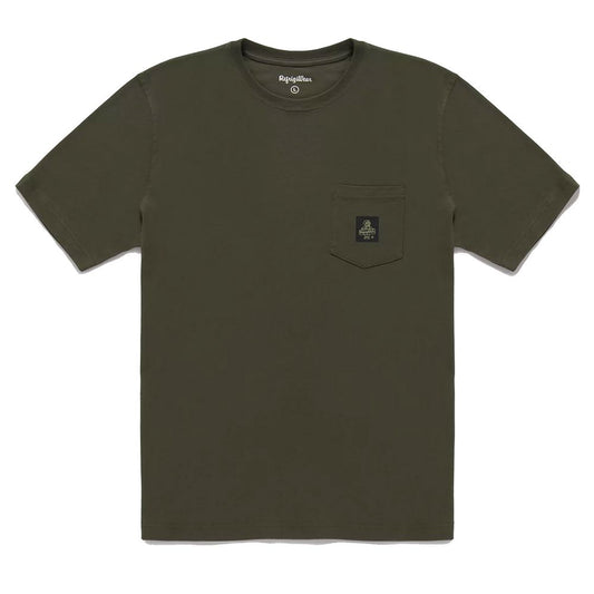 Army Cotton Tee with Chest Pocket