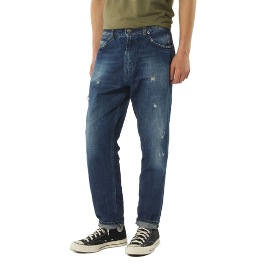 Chic Dondup Paco Denim with Unique Green Stitching