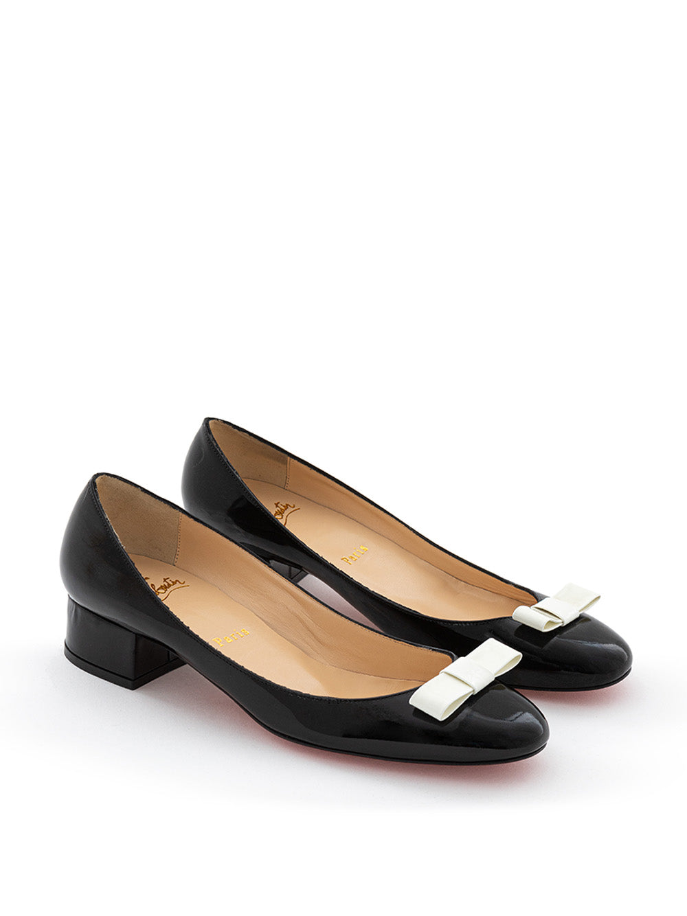 Elegant Black Patent Leather Ballet Flats