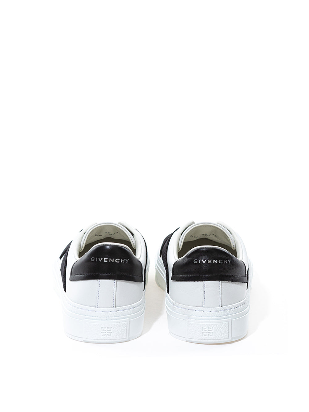 Chic White Leather City Sport Sneakers