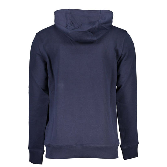 Classic Blue Hooded Sweatshirt