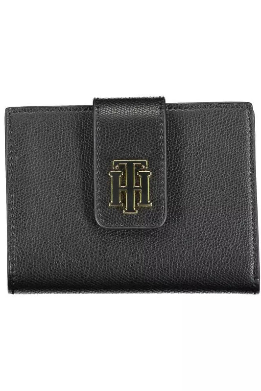 Elegant Snap-Closure Women's Wallet with Card Slots