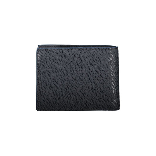 Elegant Dual Compartment Leather Wallet