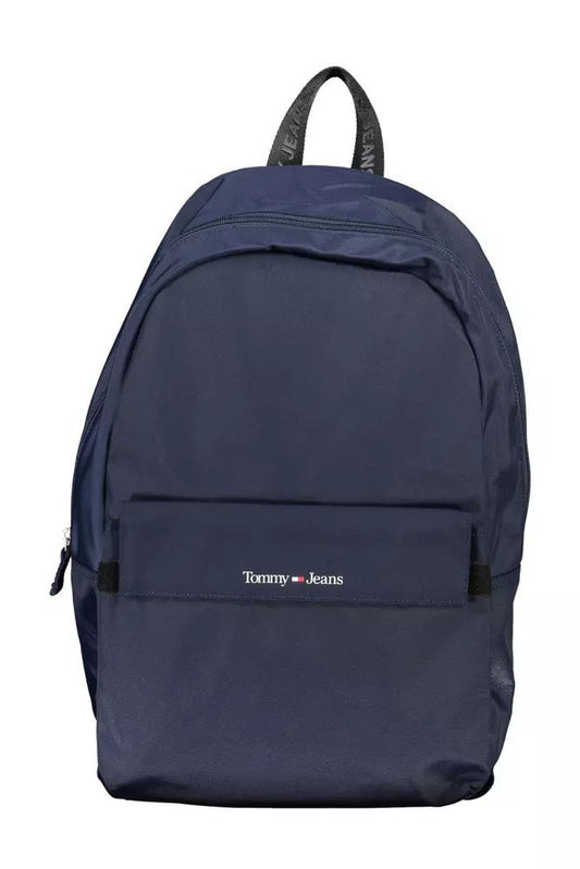 Urban Blue Backpack with Eco-Conscious Design