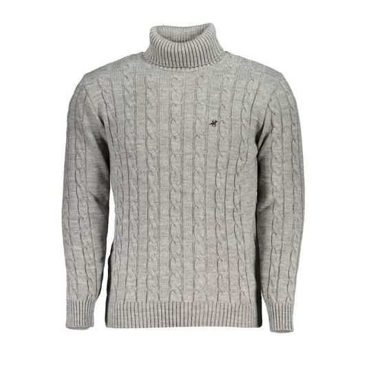 Turtleneck Twisted Neck Men's Sweater