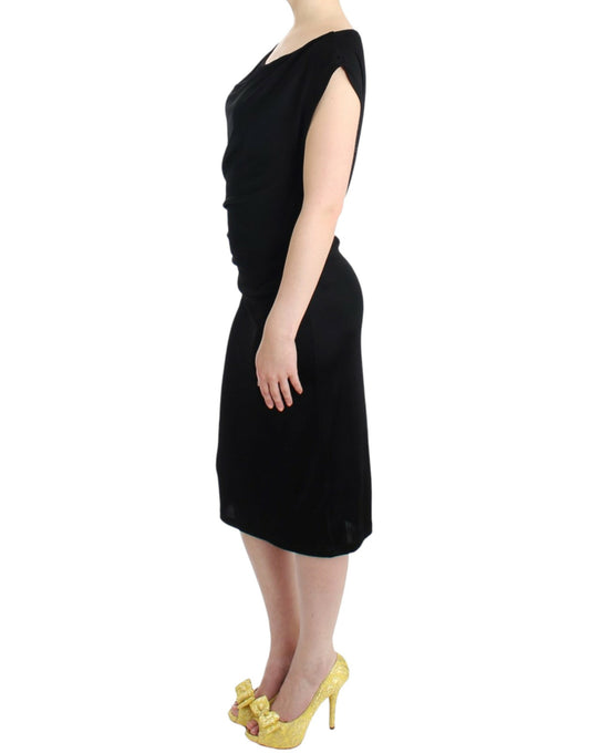 Black assymetric dress