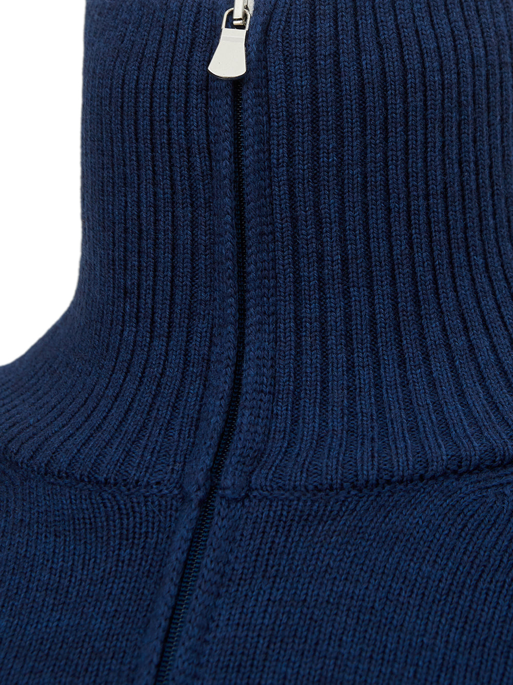 Elegant Blue Italian Wool Sweater