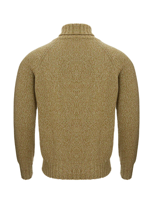 Elegant Cashmere Blend Turtle Neck Sweater