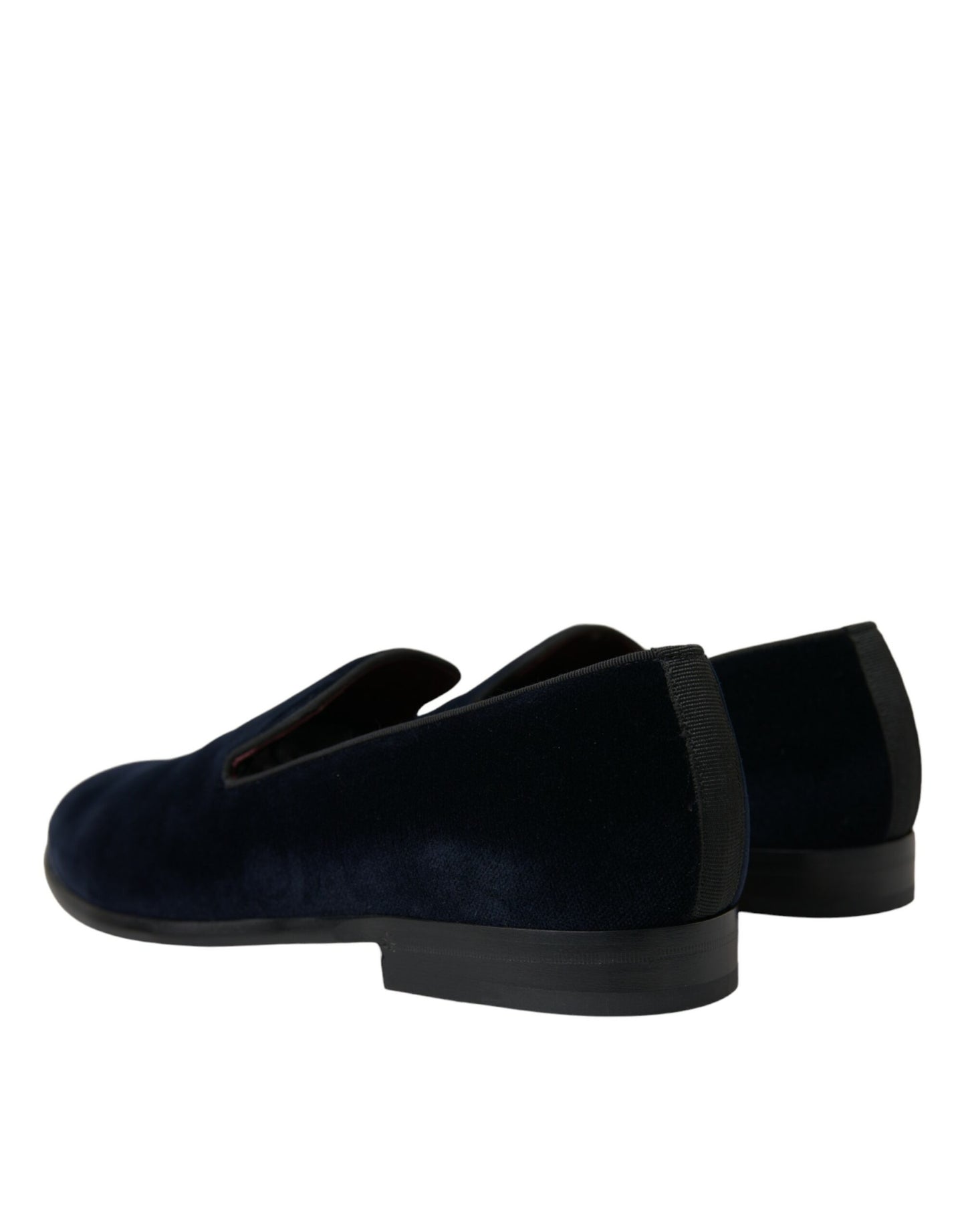 Black Velvet Loafers Formal Dress Shoes