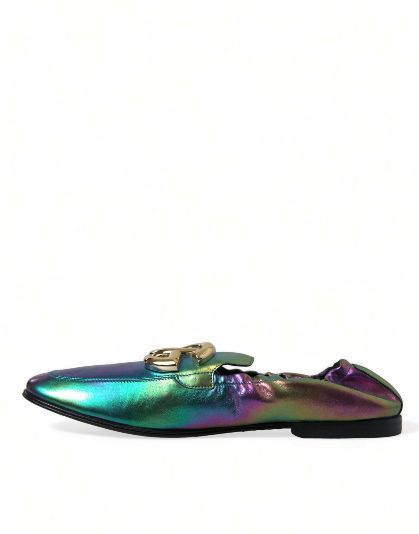 Multicolor Leather DG Logo Loafer Dress Shoes