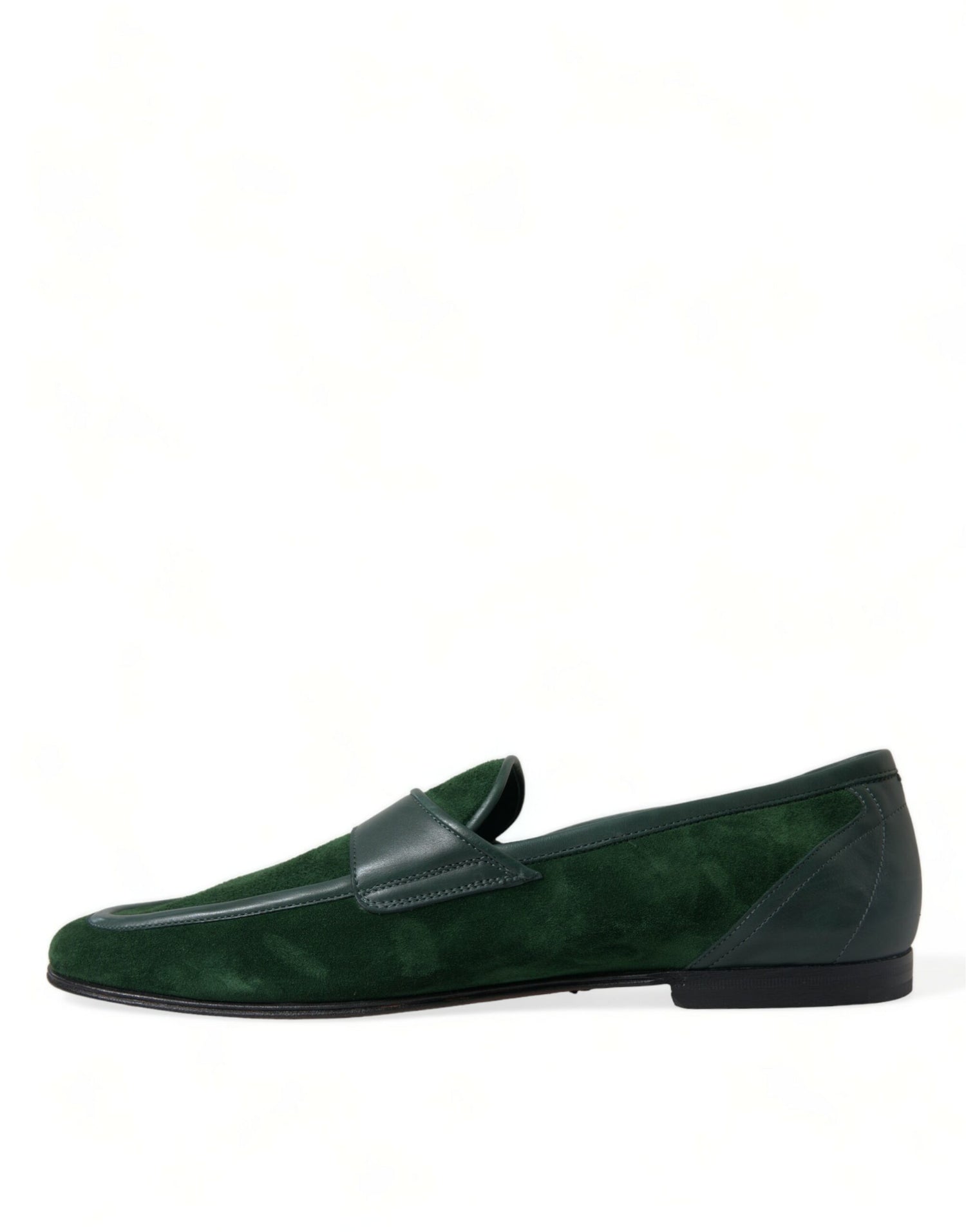 Green Velvet Slip On Men Loafer Dress Shoes