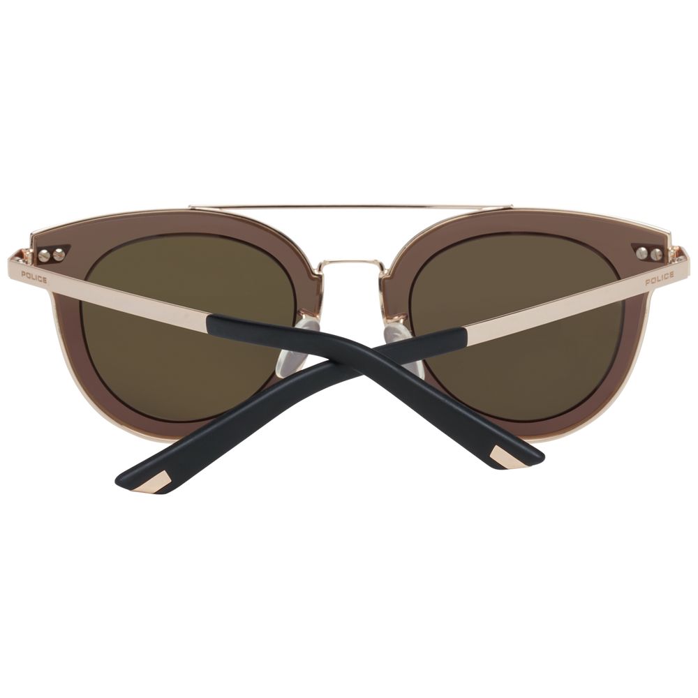 Rose Gold Men Sunglasses