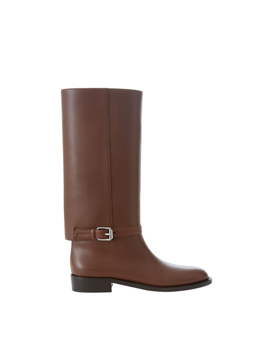 Equestrian Style Luxe Leather Boots