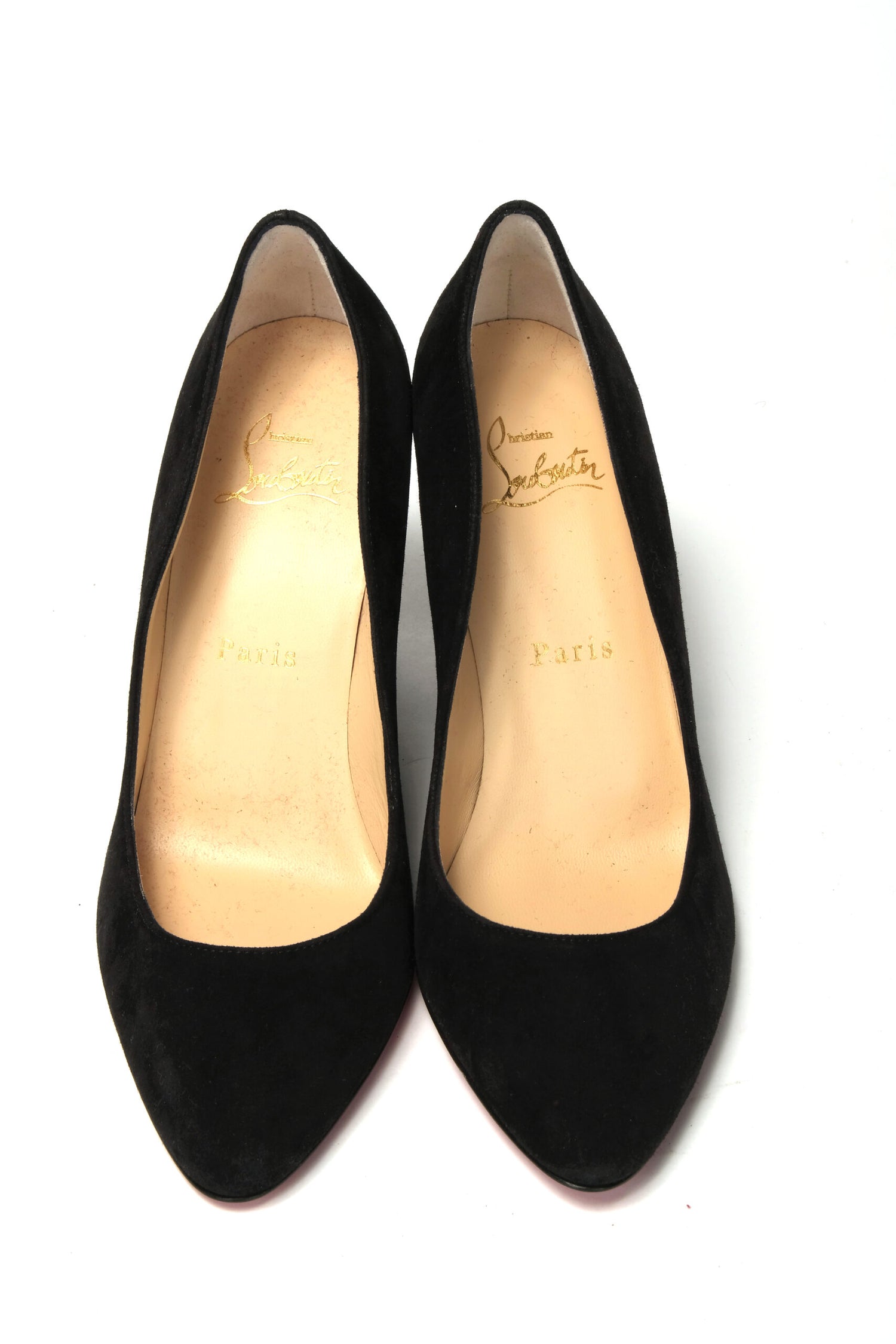 Black Tanja 85 Veau Heel