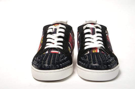 Black Multi/Marine Mat Louis Junior Spikes Shoes