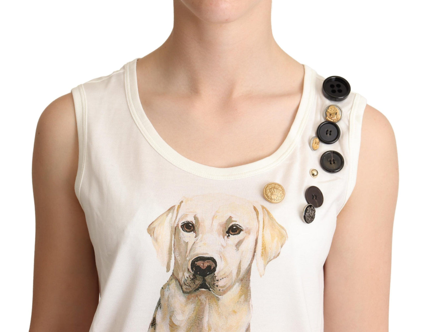 Chic Canine Floral Sleeveless Tank