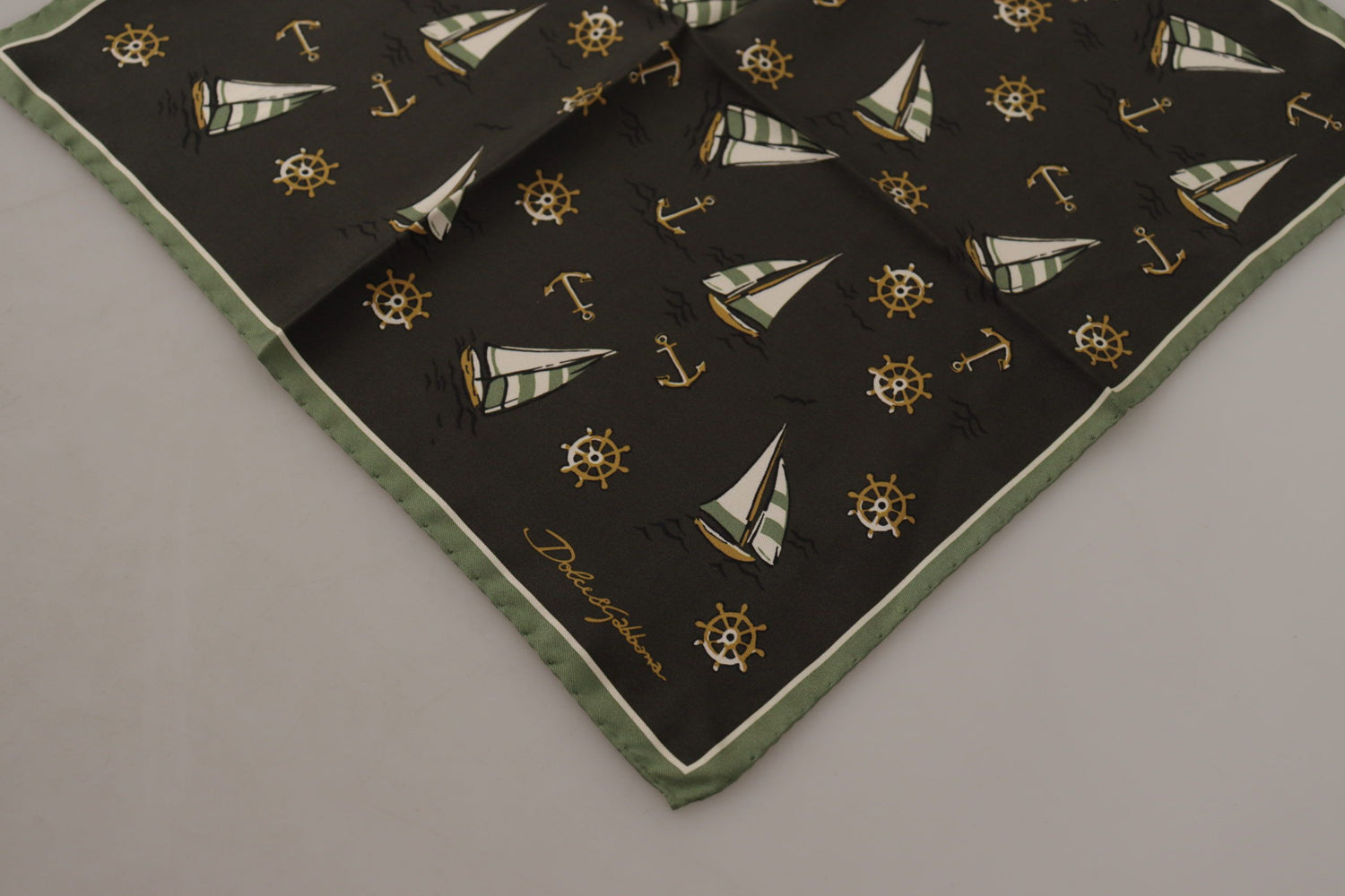 Multicolor Printed DG Logo Square Handkerchief