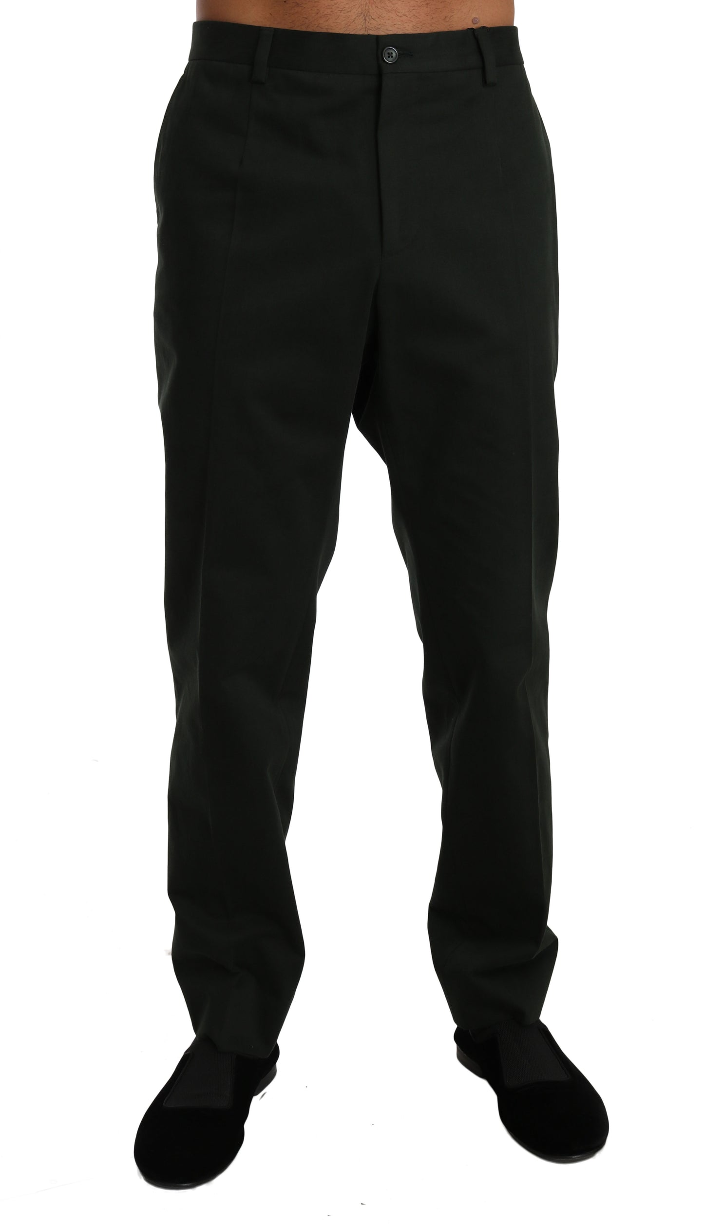 Elegant Men's Formal Cotton Pants