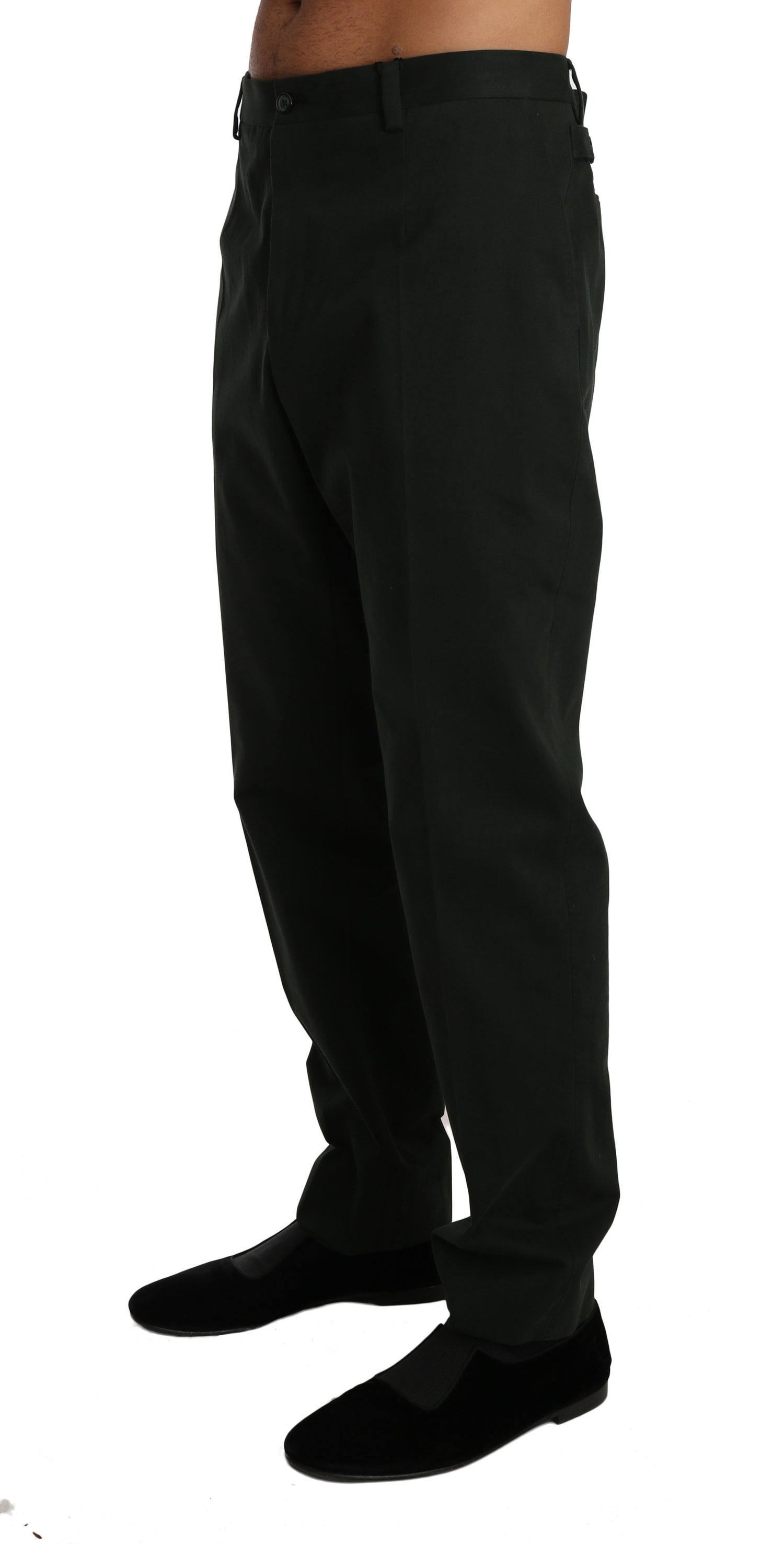 Elegant Men's Formal Cotton Pants