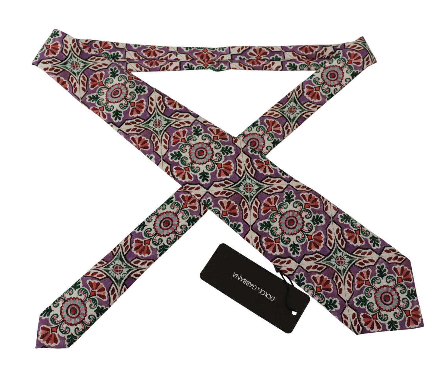 Elegant Multicolor Silk Tie